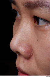 Face Nose Skin Woman Asian Slim Studio photo references